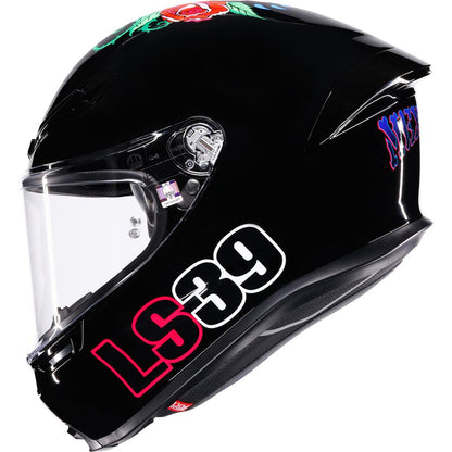 AGV Helmets K6 S Helmet - Salom Tribute - Large [MPN: 2118395016-030-L]_2082890