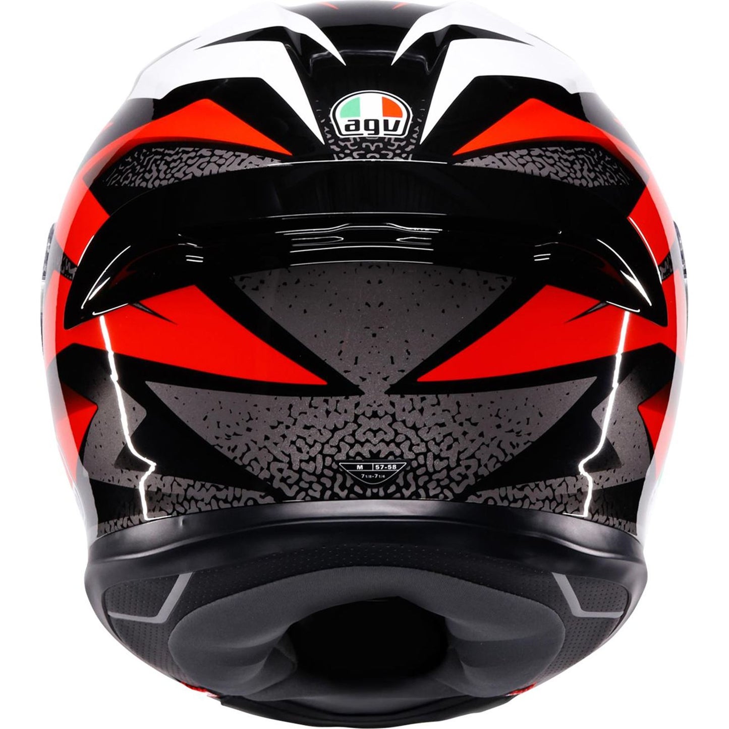 AGV Helmets K6 S Helmet - Braven - Black/Red/White_2083011