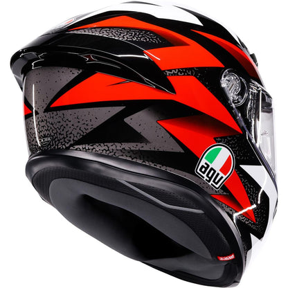 AGV Helmets K6 S Helmet - Braven - Black/Red/White - 2XL [MPN: 2118395016-029-XXL]_2086142