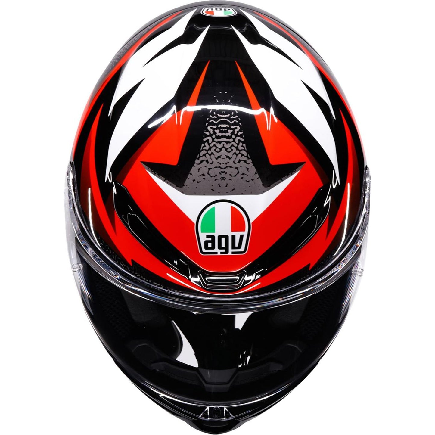 AGV Helmets K6 S Helmet - Braven - Black/Red/White - 2XL [MPN: 2118395016-029-XXL]_2086275