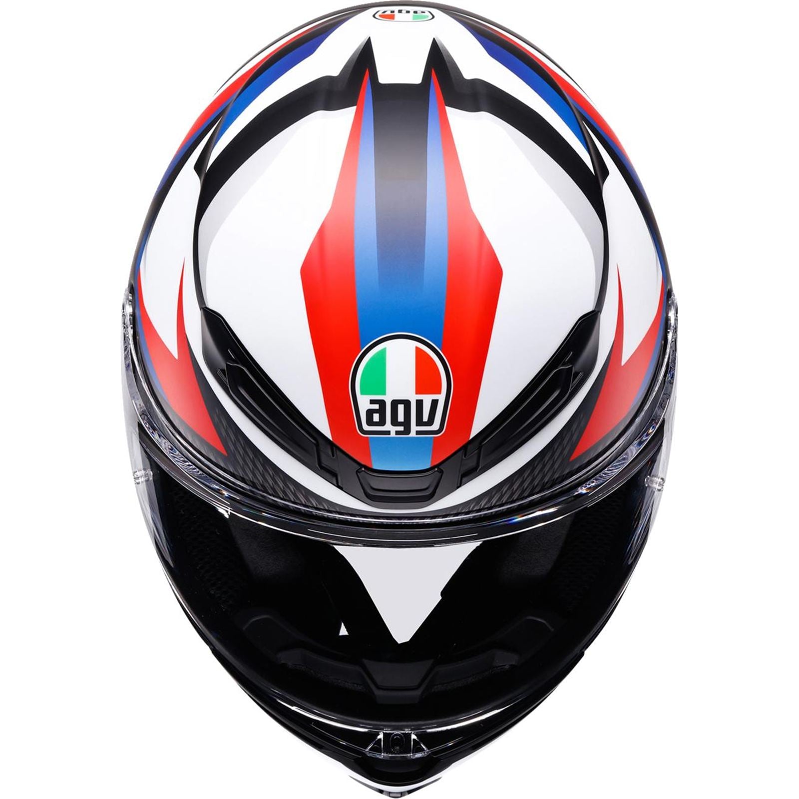 AGV Helmets K6 S Helmet - Timewarp - Matte Black/Red/Blue_2082863