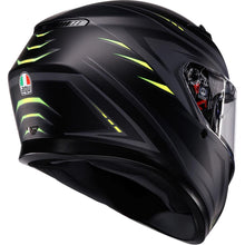 AGV Helmets K3 Helmet - Syth - Matte Black/Yellow Fluo_2082919