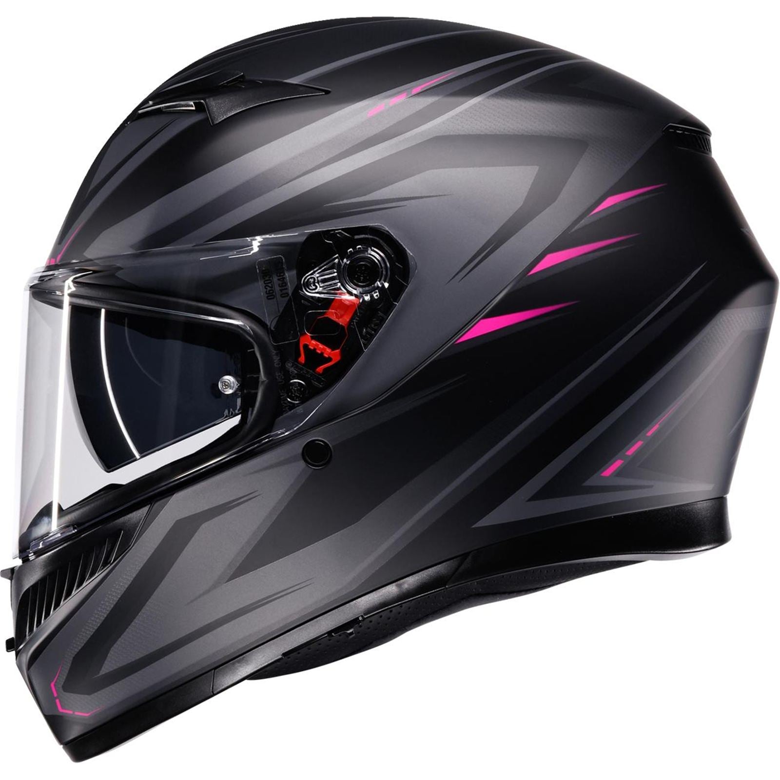 AGV Helmets K3 Helmet - Syth - Matte Black/Pink_2082939