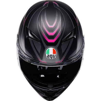 AGV Helmets K3 Helmet - Syth - Matte Black/Pink_2083105