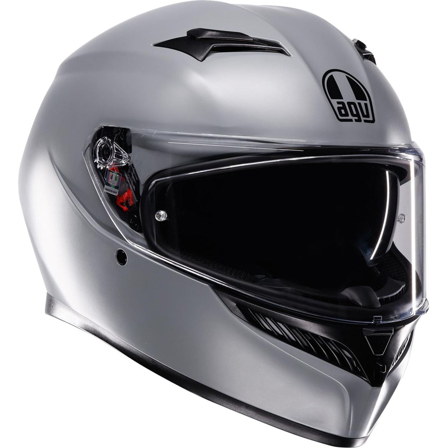 AGV Helmets K3 Helmet - Mono - Matte Nardo Gray - XS [MPN: 2118381004-027-XS]_2086196
