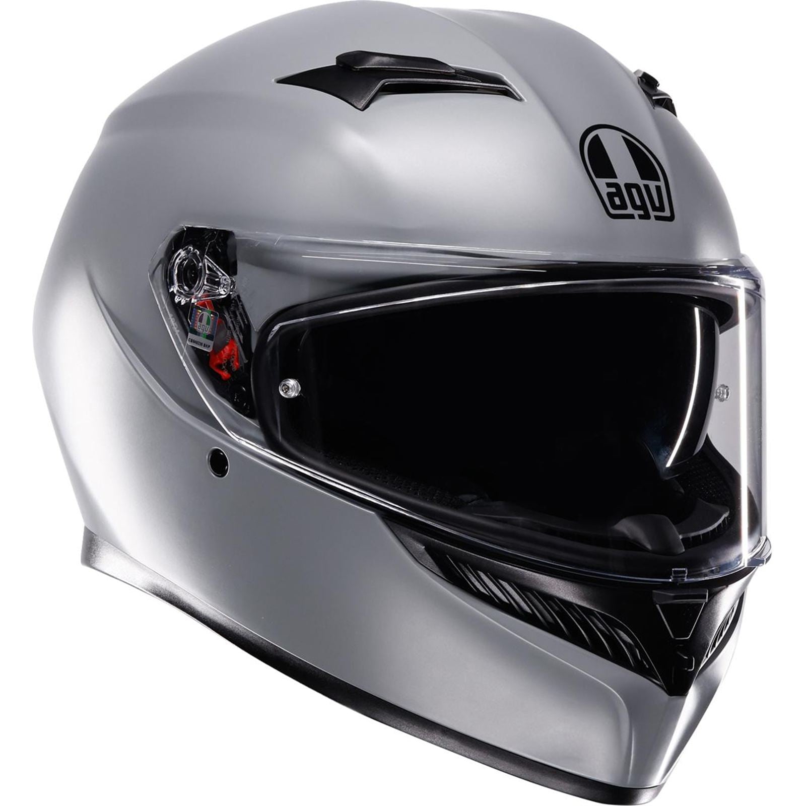 AGV Helmets K3 Helmet - Mono - Matte Nardo Gray - XS [MPN: 2118381004-027-XS]_2086196