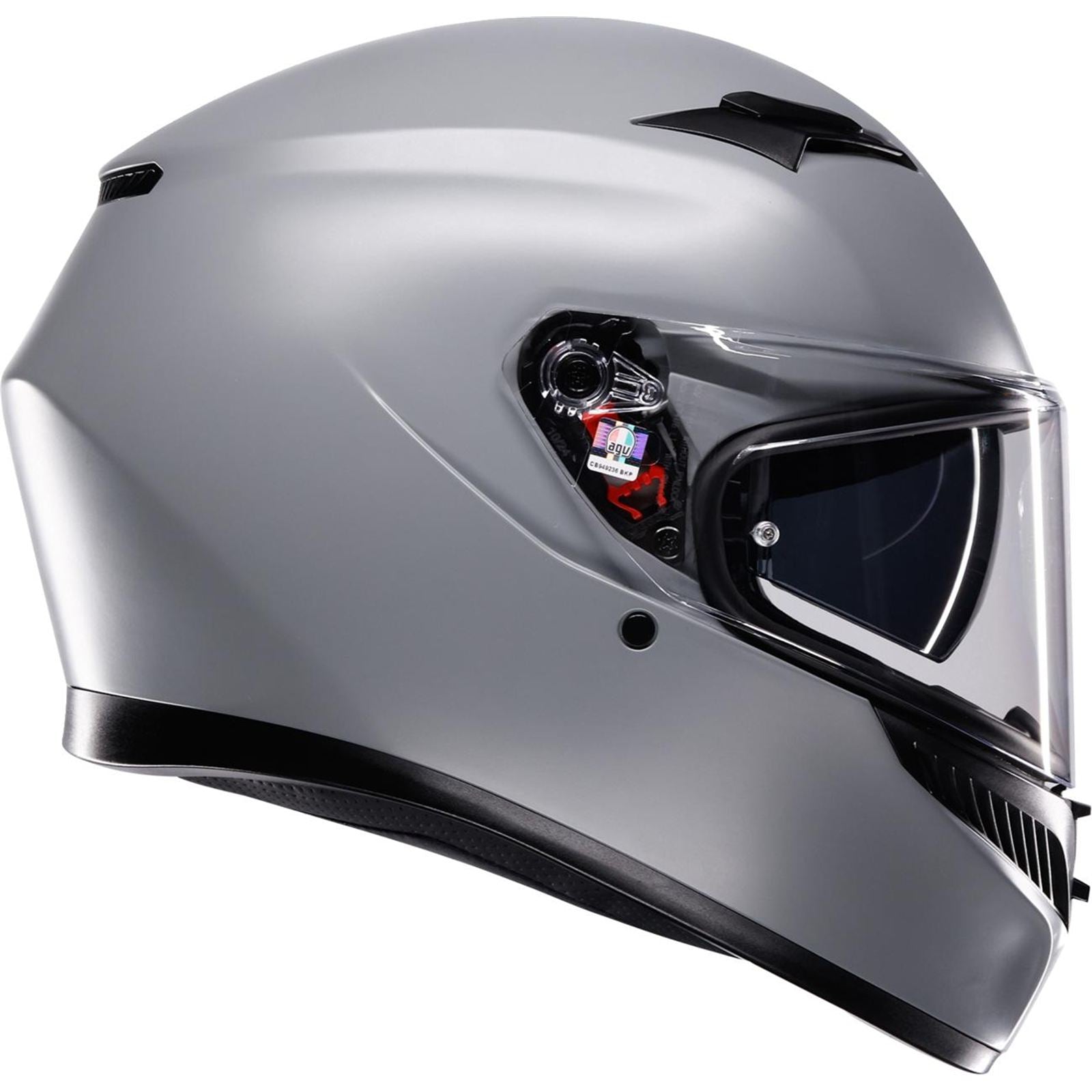 AGV Helmets K3 Helmet - Mono - Matte Nardo Gray - XS [MPN: 2118381004-027-XS]_2086324