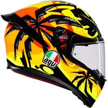 AGV Helmets K1 S Helmet - Tropicrush - Black/Orange_2086129
