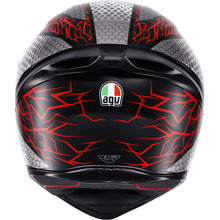 AGV Helmets K1 S Helmet - Speedarmor - Matte Black/Gray/Red_2086146