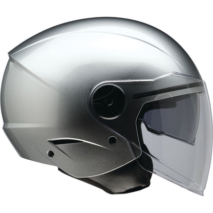 Z1R Scuzzi Helmet - Solid - Silver_1986105