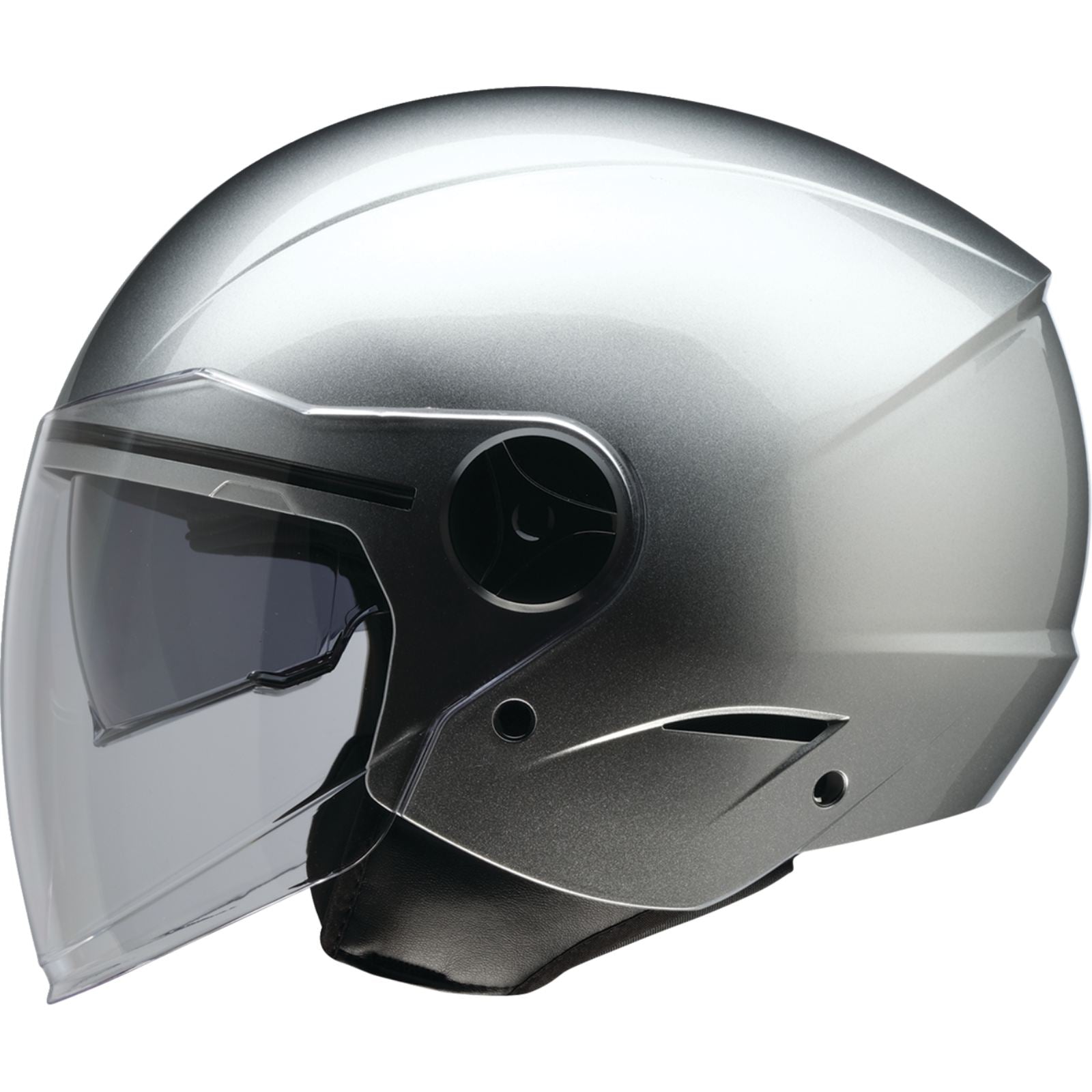Z1R Scuzzi Helmet - Solid - Silver_1986891