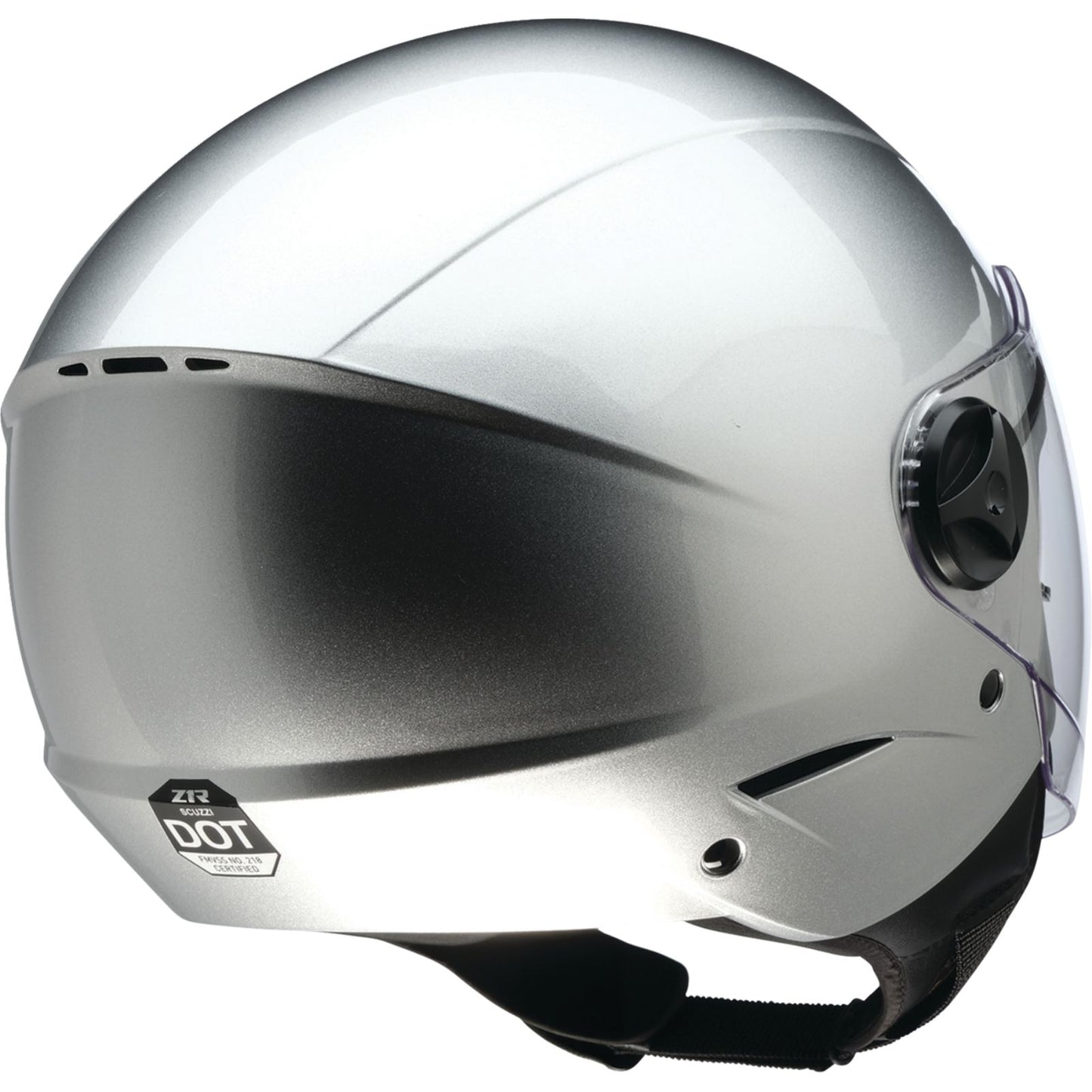 Z1R Scuzzi Helmet - Solid - Silver_1987531