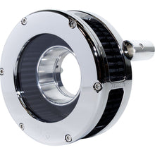 Feuling BA Slim Air Cleaner Kit Chrome/Clear/Black Filter for '93-99 EVO Big Twin [MPN: 5568-S]_1986134