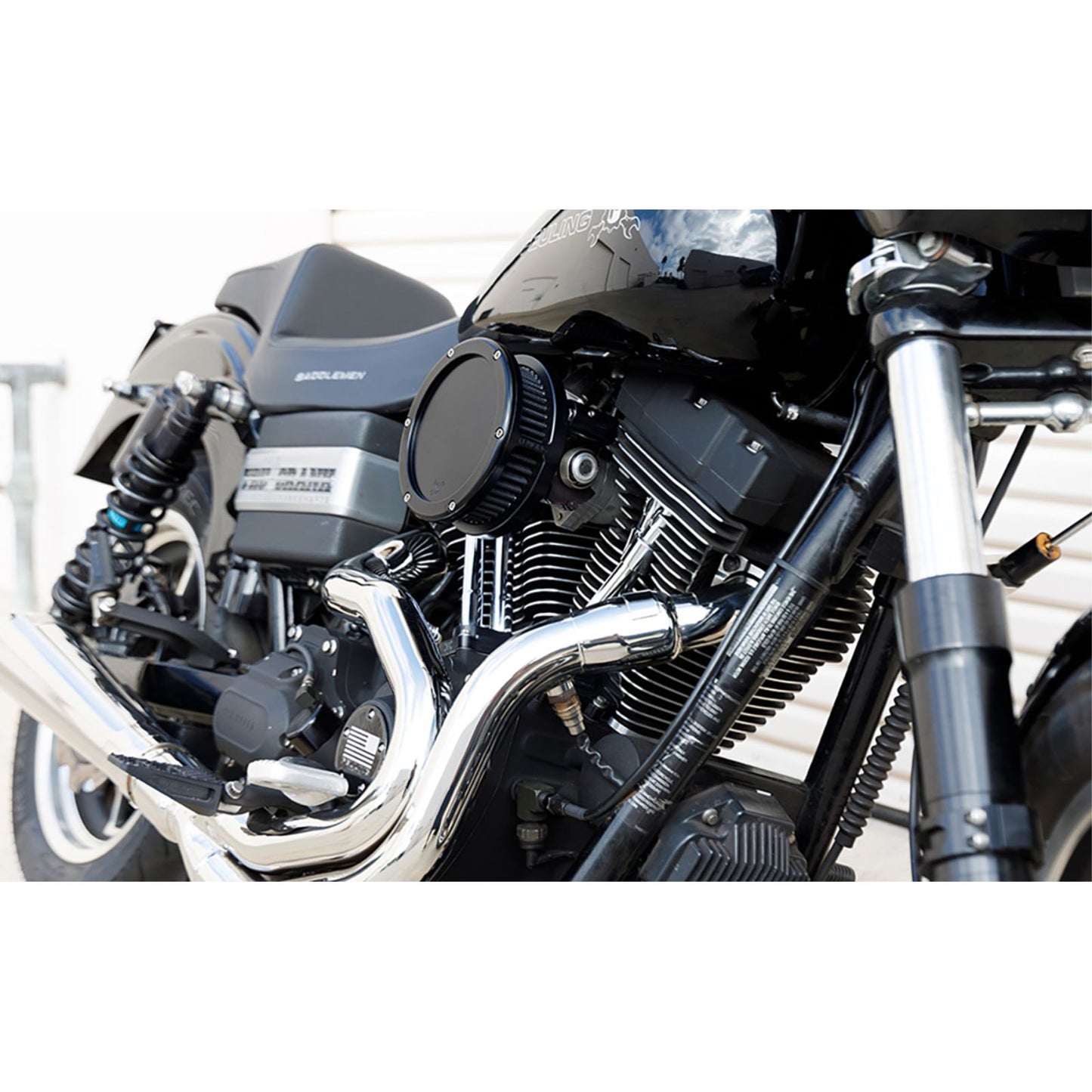 Feuling BA Slim Air Cleaner Kit - Black - Black Filter for Twin Cam [MPN: 5543-S]_1988028