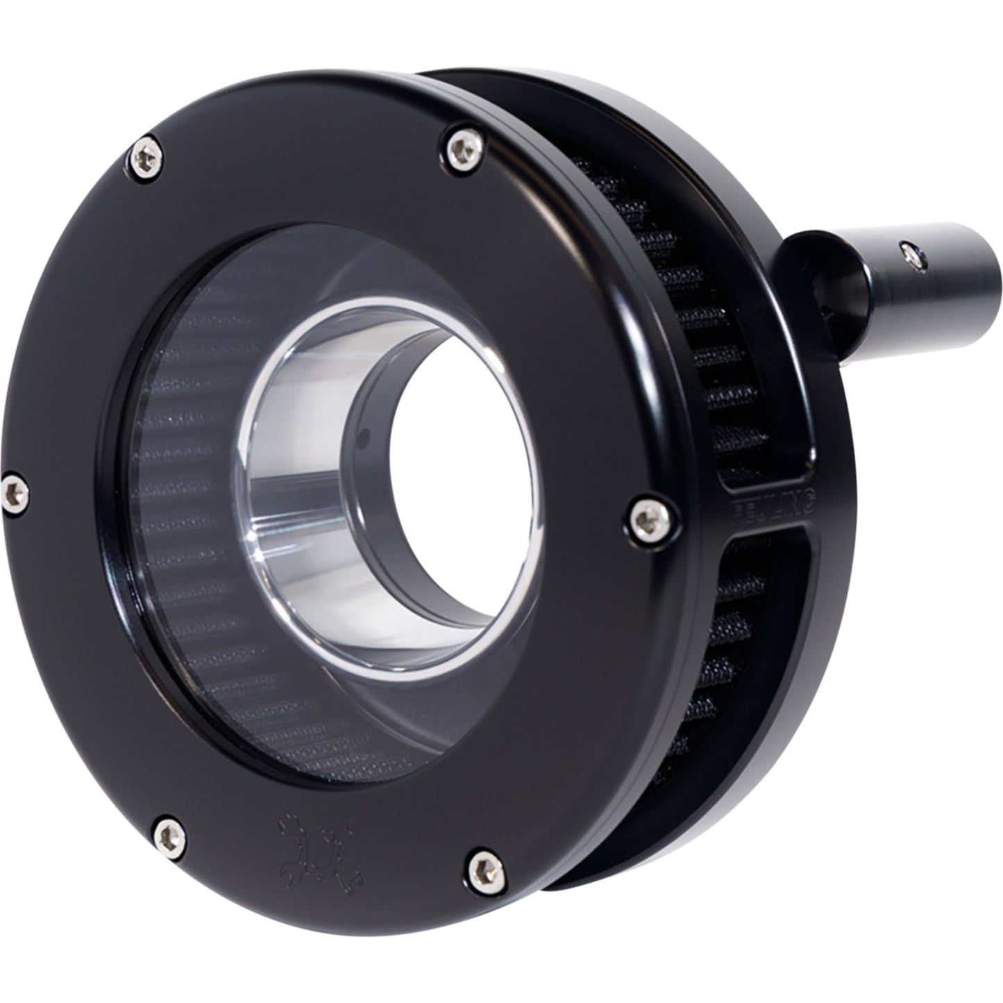 Feuling BA Slim Air Cleaner Kit - Black/Clear - Black Filter for '08-'17 Twin Cam [MPN: 5554-S]_1987407