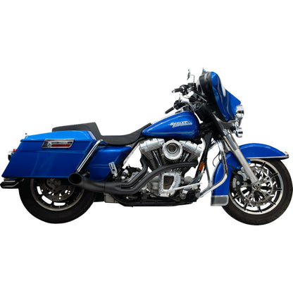 Trask Performance 2-into-1 Up Yours Exhaust System for Twin Cam - Black [MPN: TM-5740BK]_1989179