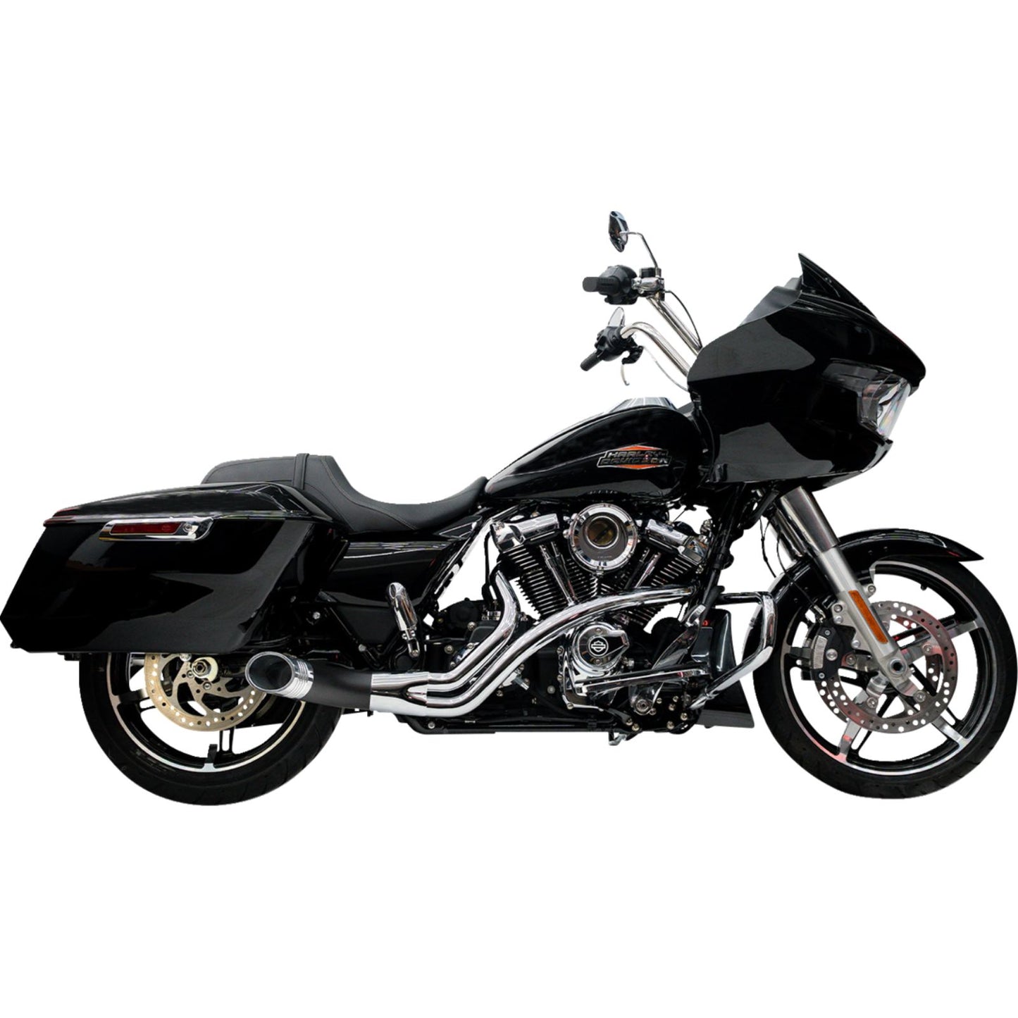 Trask Performance 2-into-1 Up Yours Exhaust System for M8 - Chrome [MPN: TM-5760CH]_1990244