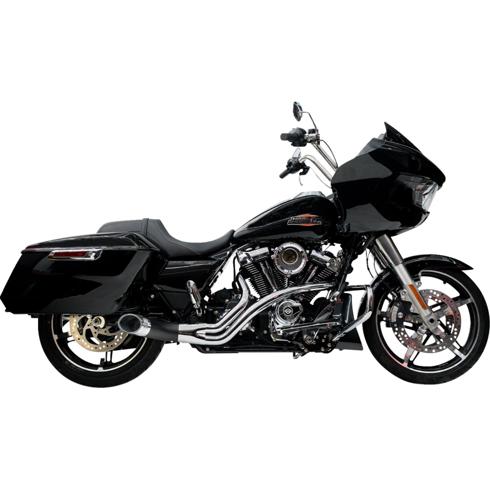 Trask Performance 2-into-1 Up Yours Exhaust System for M8 - Chrome [MPN: TM-5760CH]_1990244