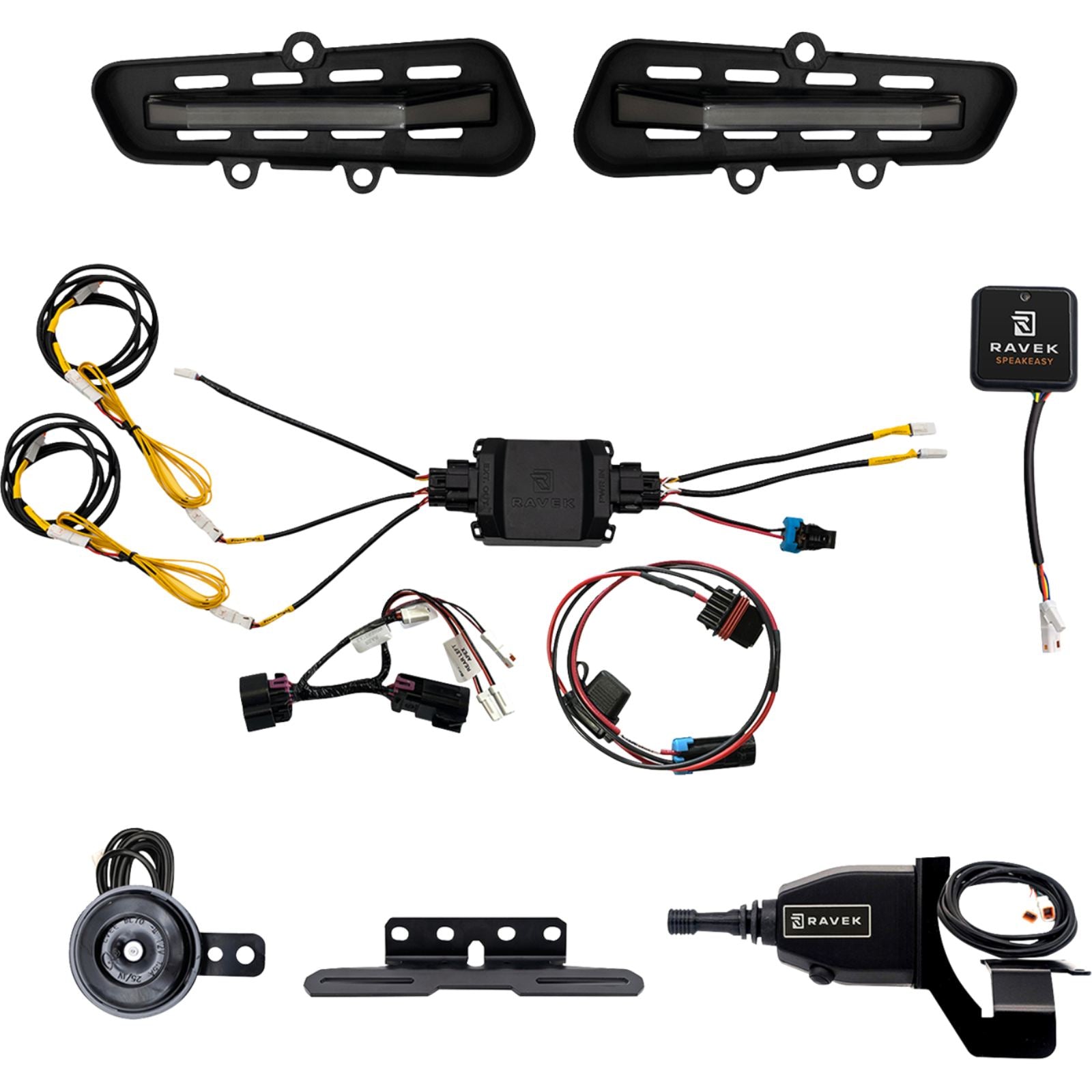 Ravek Turn Signal Kit - Gen3 Speakeasy™ fits Polaris Ranger XP 1000 - Lever [MPN: 64-1008SL]_1986123