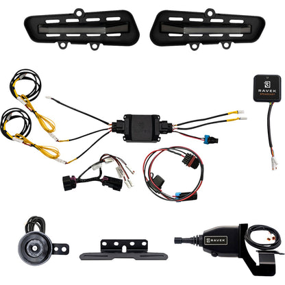 Ravek Turn Signal Kit - Gen3 Speakeasy™ fits Polaris Ranger XP 1000 - Lever [MPN: 64-1008SL]_1986123