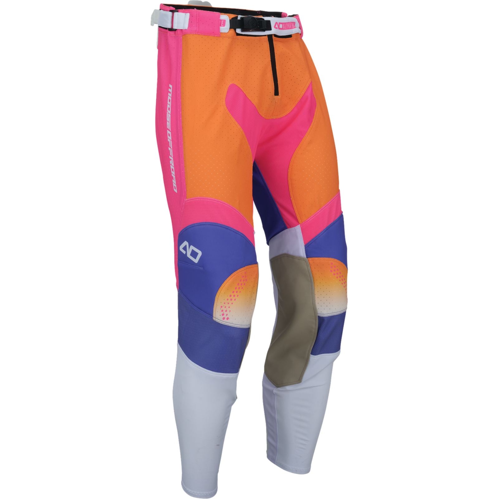 Moose Offroad Alpha One Pants - Orange/Purple_1988039