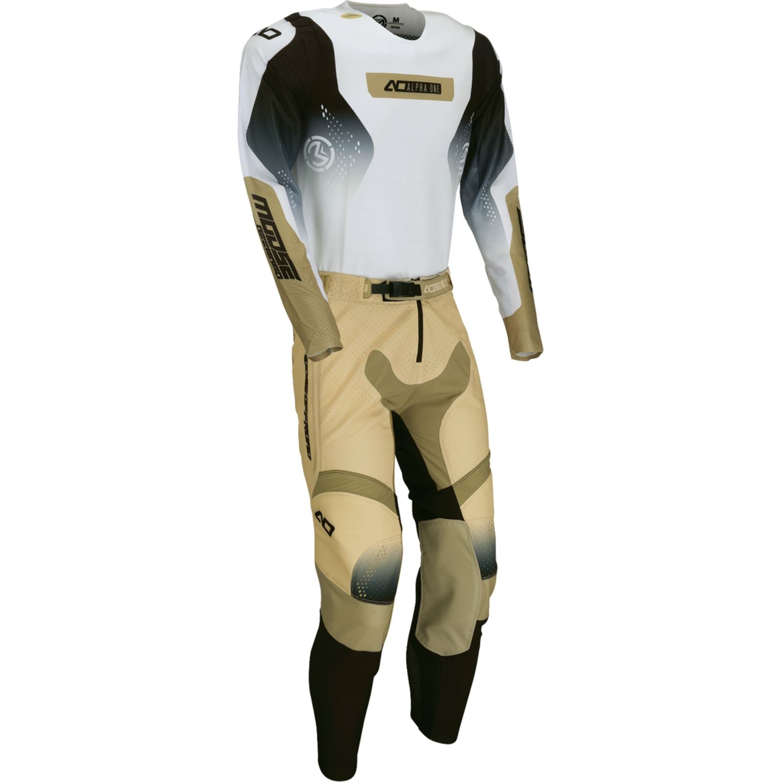 Moose Offroad Alpha One Jersey - Tan/Black_1987664