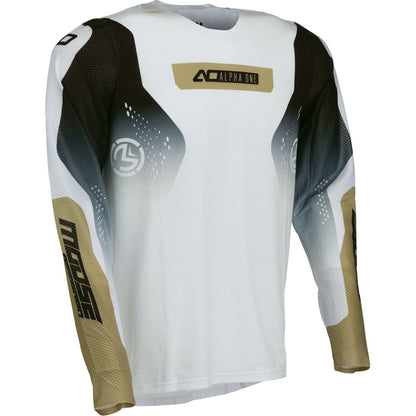 Moose Offroad Alpha One Jersey - Tan/Black_1989769