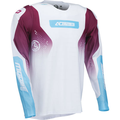 Moose Offroad Alpha One Jersey - White/Purple_1989050