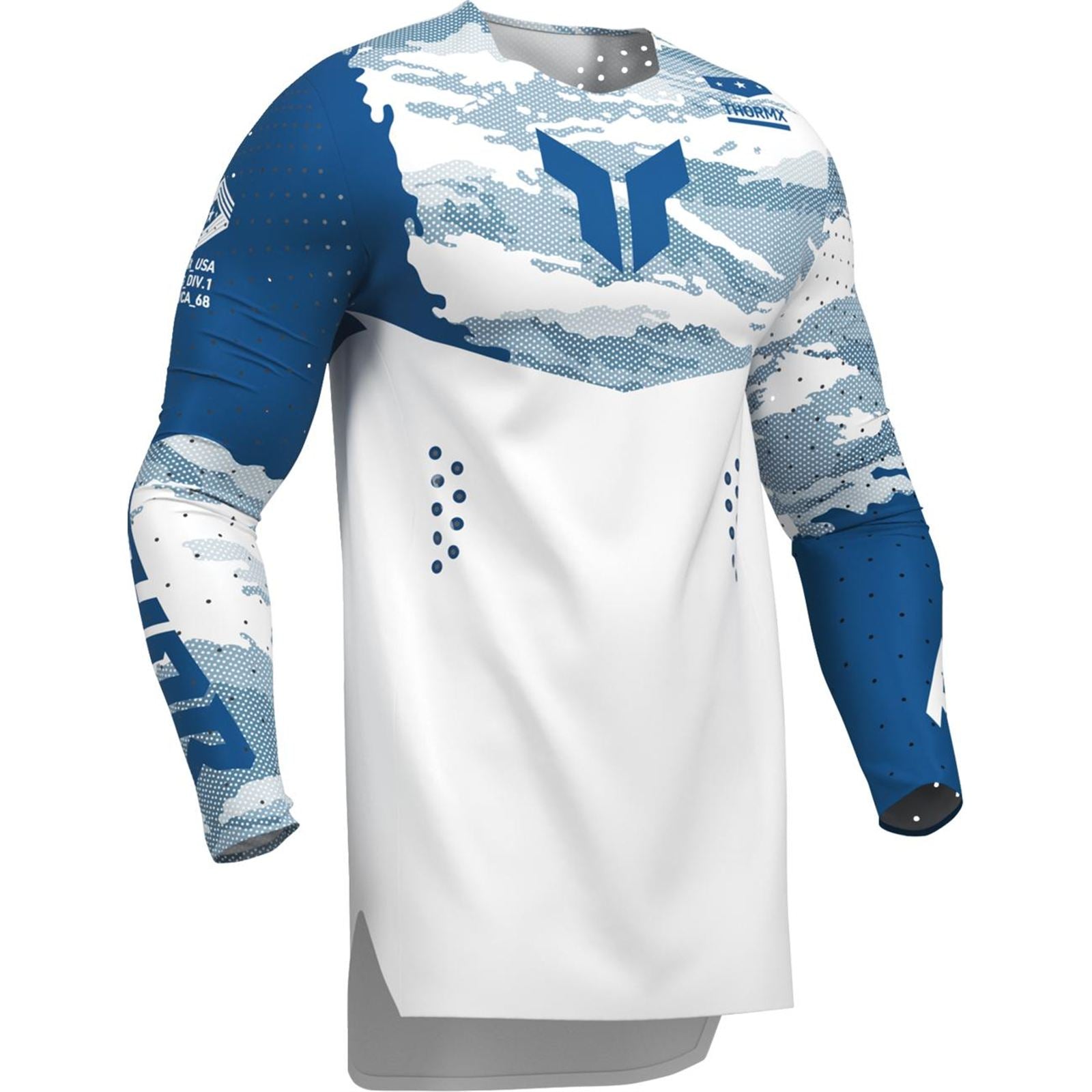 Thor Sportmode Recon LE Jersey - White/Blue_2348648