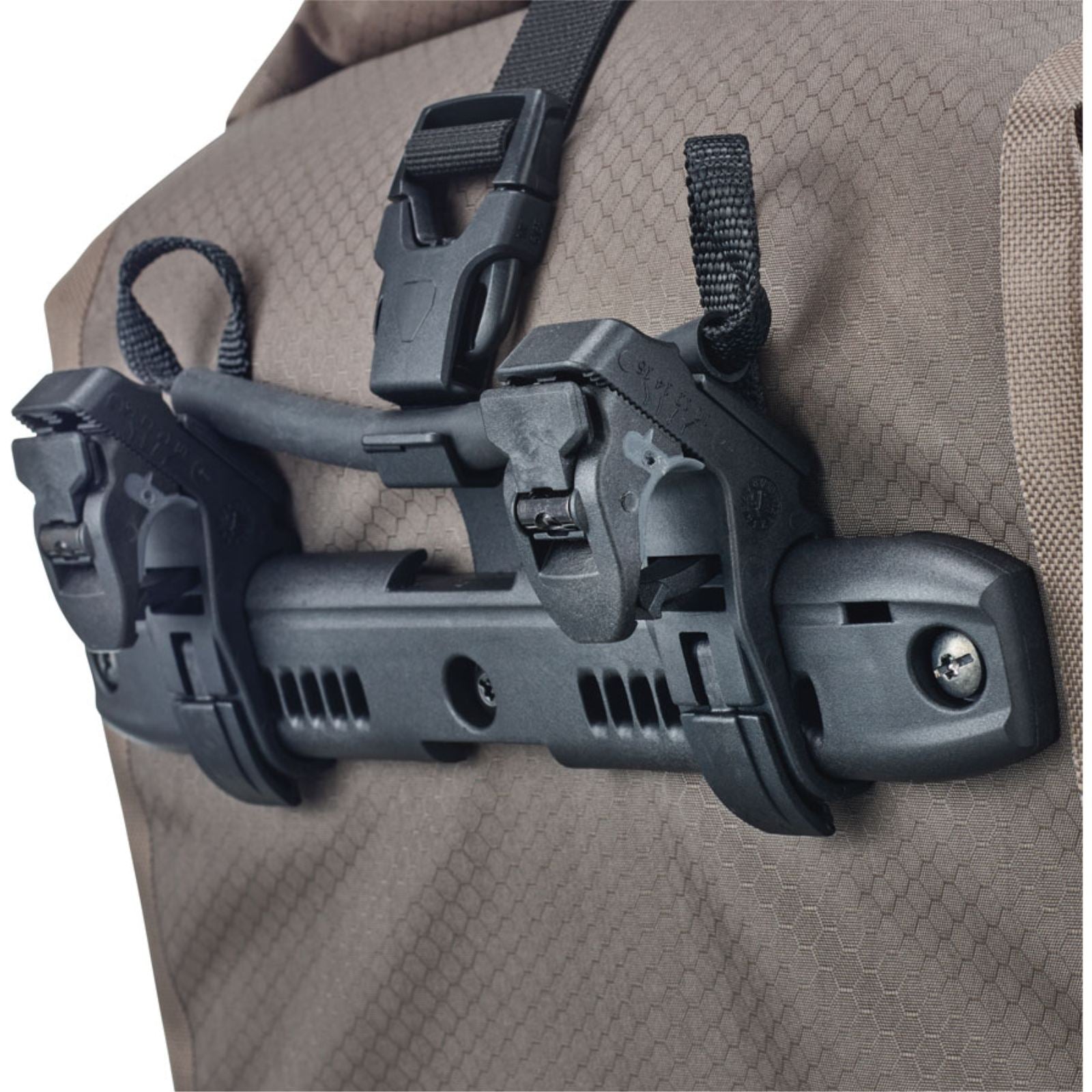 Ortlieb Fork-Pack Front Pannier - 5.8L - Dark Sand [MPN: F9995]_1990511