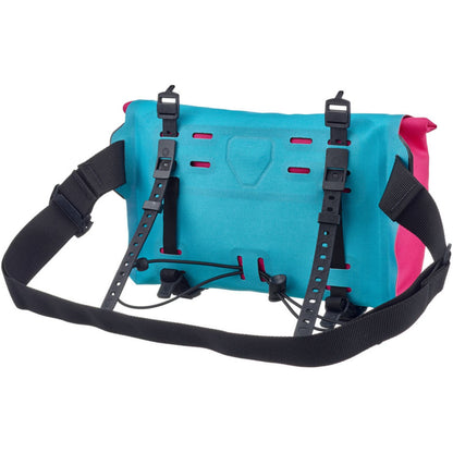 Ortlieb Velo-Sling Handlebar Bag - 3/Liter - Cyber Blue/Pink [MPN: F9958]_1990528