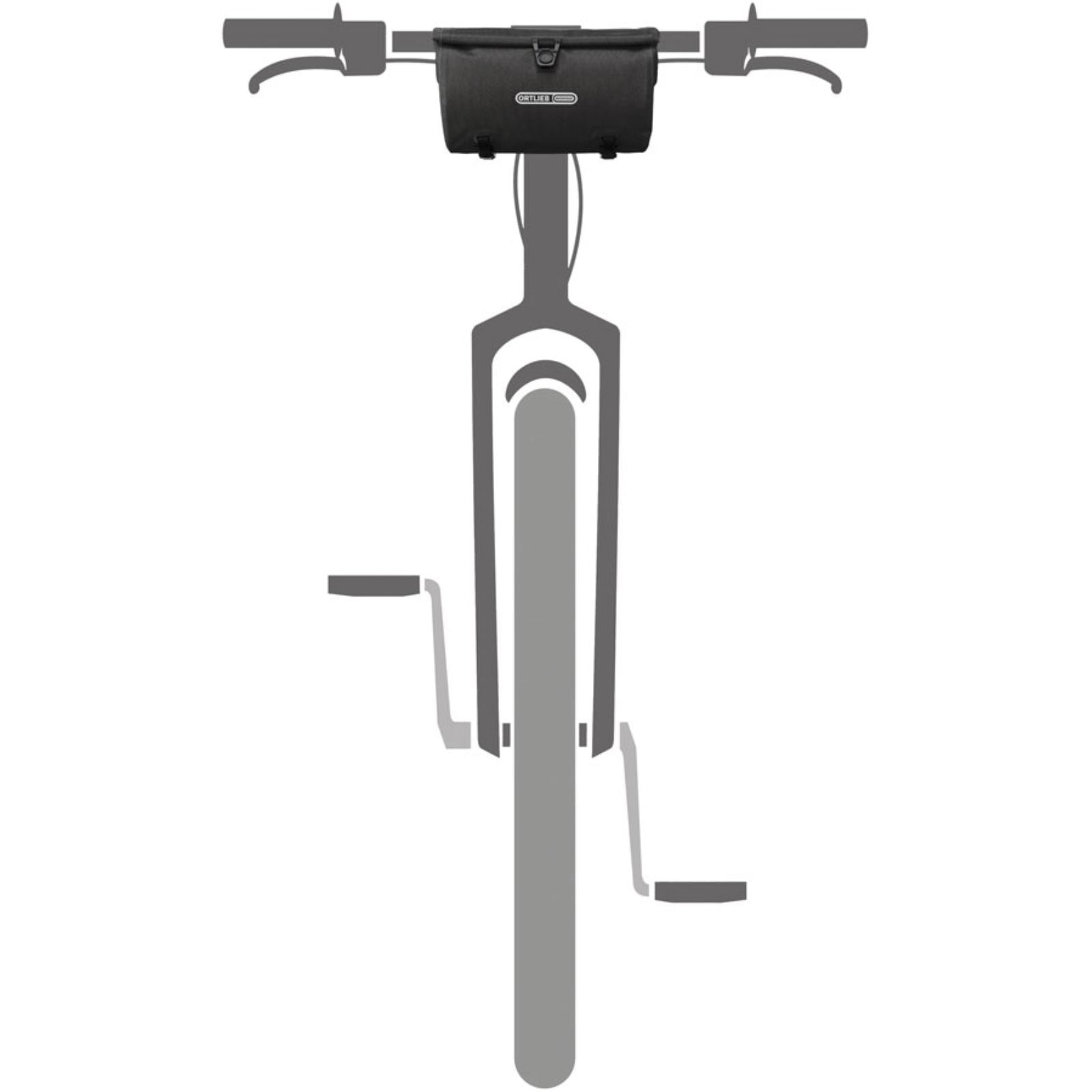 Ortlieb Velo-Sling Handlebar Bag - 3/Liter - Black [MPN: F9954]_1990493