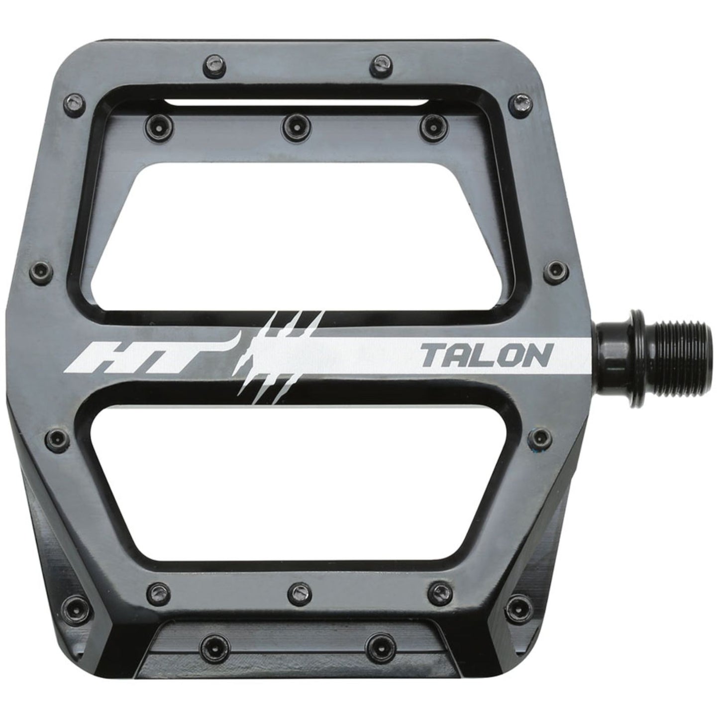 HT Components Talon Pedals - Platform, Aluminum, 9/16", Black [MPN: 102001AN71XX2Y02D1X0]_1990714