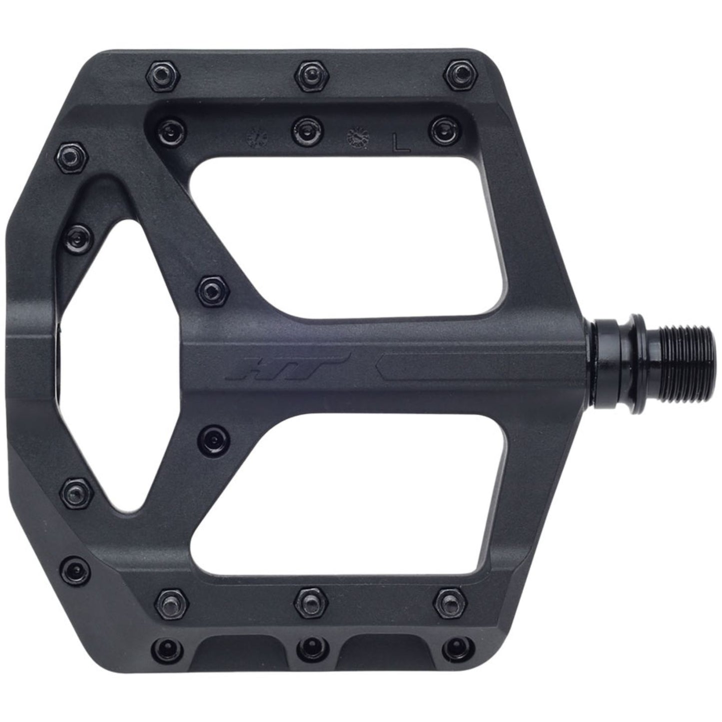 HT Components Supreme-C Pedals - Platform, Composite, 9/16", Black [MPN: 102001PA32AX0001G1X0]_1990715