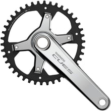 Shimano CUES FC-U6030-1 Crankset - 175mm, 9/10/11-Speed, 42t, Silver [MPN: EFCU60301EXB2XS]_1990544
