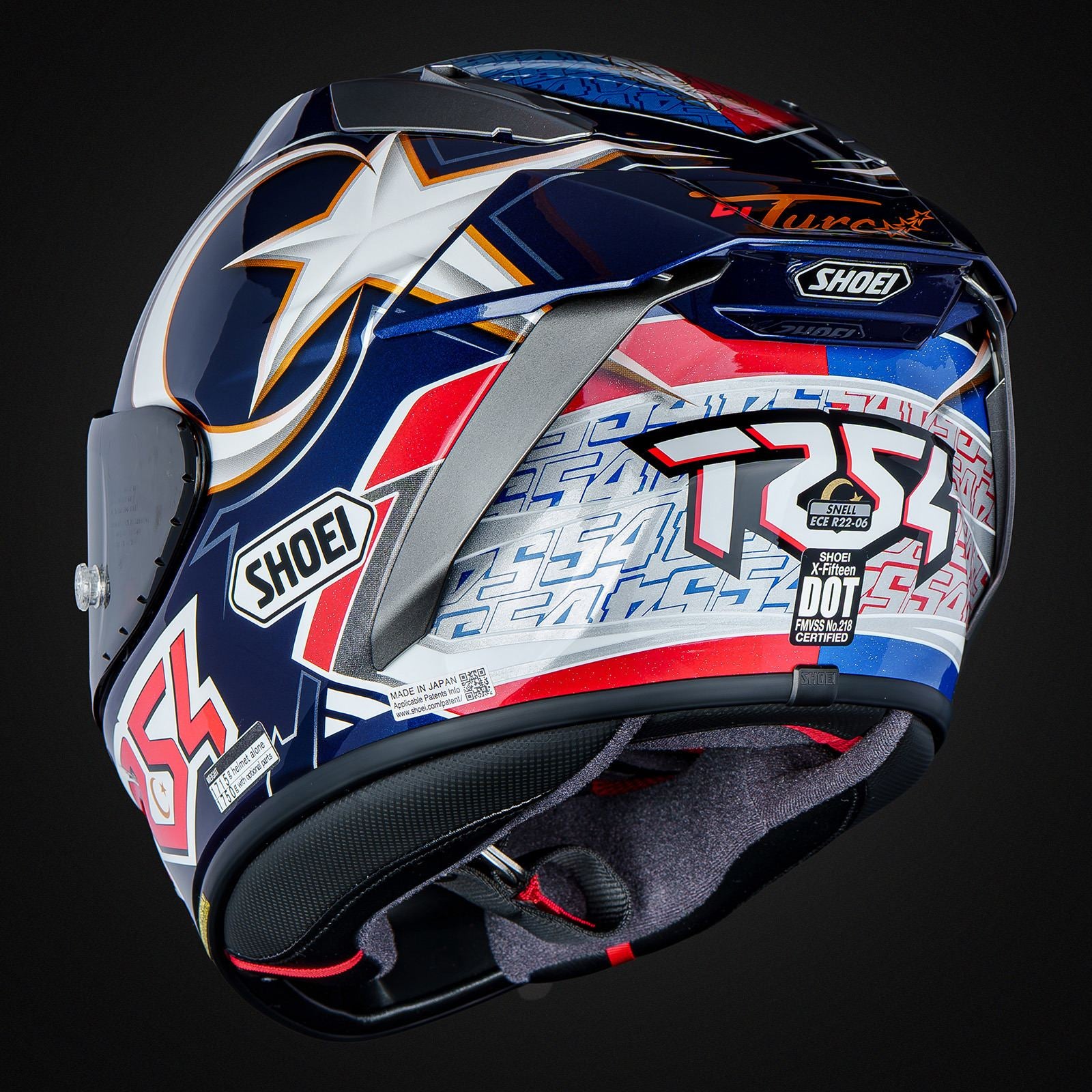 Shoei X-15 Full Face Helmet - Toprak TC-2_2327435