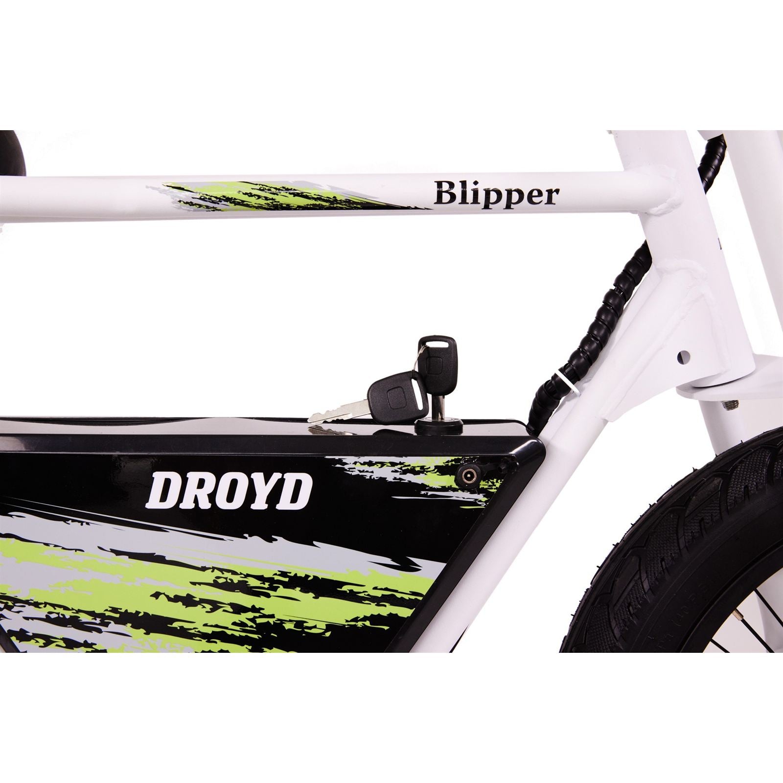 Droyd Blipper Mini E-Bike - White [MPN: DZ01-WHO]_1993237