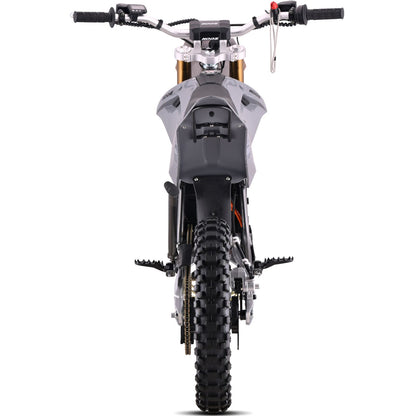 MotoTec USA MotoTec 72v 8000w Pro Electric Dirt Bike 17/14 Lithium Grey [MPN: MT-Dirt-Pro-8000-17-14_Grey]_1995331