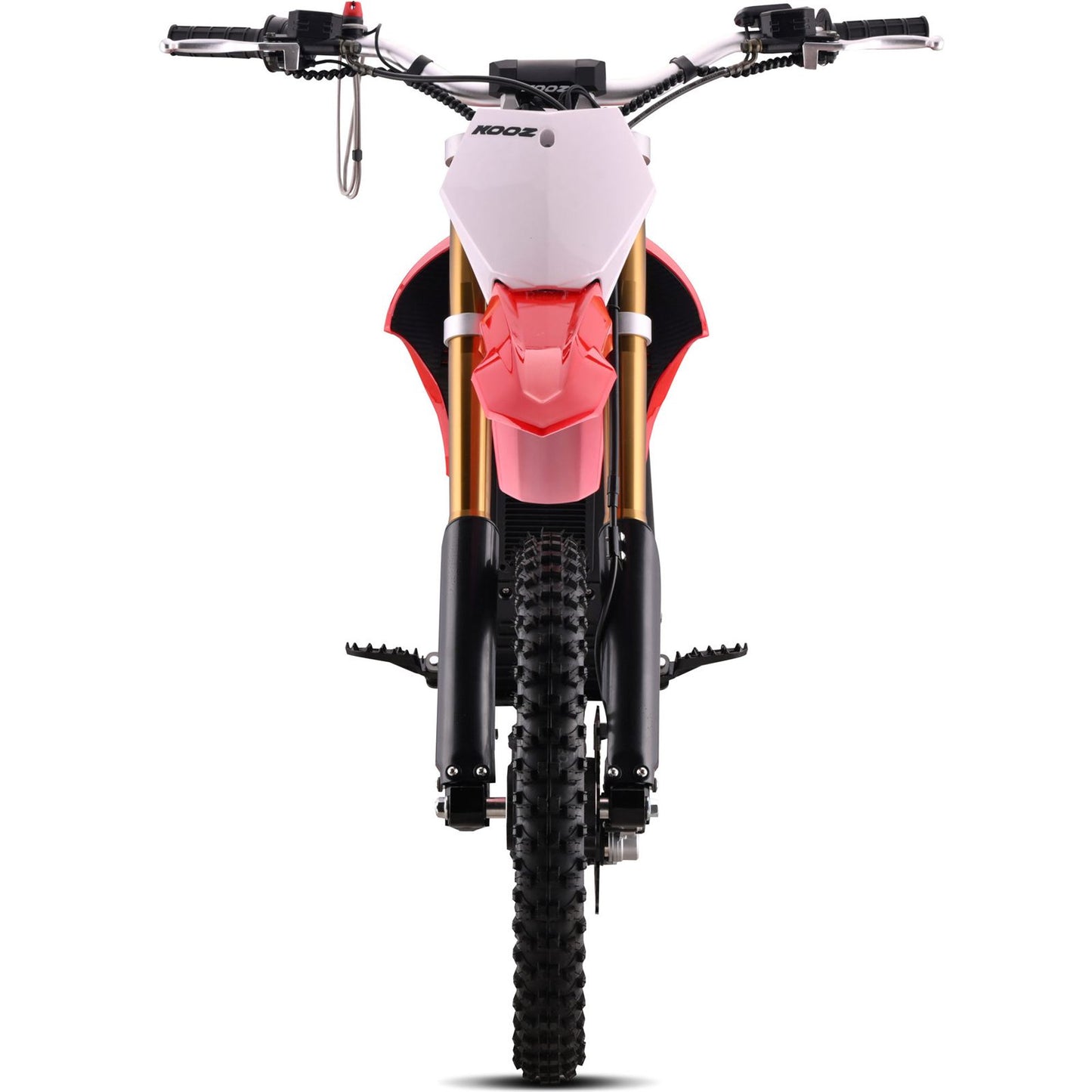 MotoTec USA 72v 8000w Pro Electric Dirt Bike - 17/14 Tires - Lithium - Red [MPN: MT-Dirt-Pro-8000-17-14_Red]_1995338