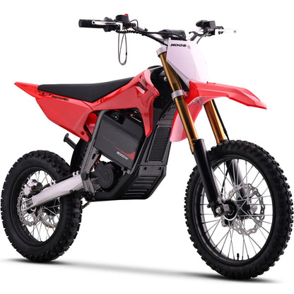 MotoTec USA 72v 8000w Pro Electric Dirt Bike - 17/14 Tires - Lithium - Red [MPN: MT-Dirt-Pro-8000-17-14_Red]_1995332