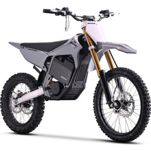 MotoTec USA 72v 8000w Pro Electric Dirt Bike - 19/16 Tires - Lithium - Grey [MPN: MT-Dirt-Pro-8000-19-16_Grey]_1995350