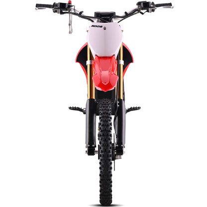 MotoTec USA 72v 8000w Pro Electric Dirt Bike - 19/16 Tires - Lithium - Red [MPN: MT-Dirt-Pro-8000-19-16_Red]_1995365