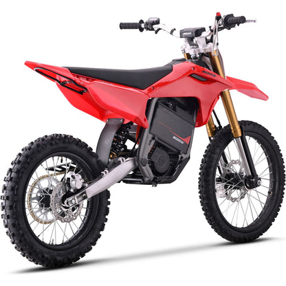 MotoTec USA 72v 8000w Pro Electric Dirt Bike - 19/16 Tires - Lithium - Red [MPN: MT-Dirt-Pro-8000-19-16_Red]_1995362