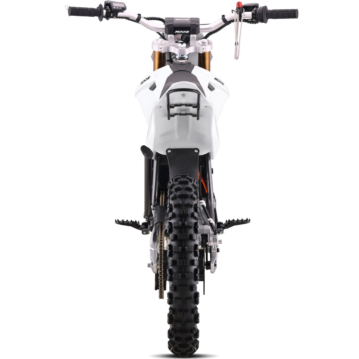MotoTec USA 72v 8000w Pro Electric Dirt Bike 19/16 Lithium - White [MPN: MT-Dirt-Pro-8000-19-16_White]_2048727