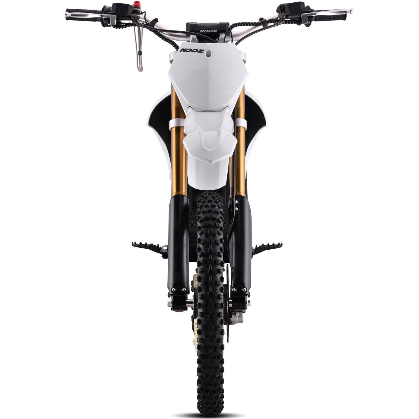 MotoTec USA 72v 8000w Pro Electric Dirt Bike 19/16 Lithium - White [MPN: MT-Dirt-Pro-8000-19-16_White]_2048725