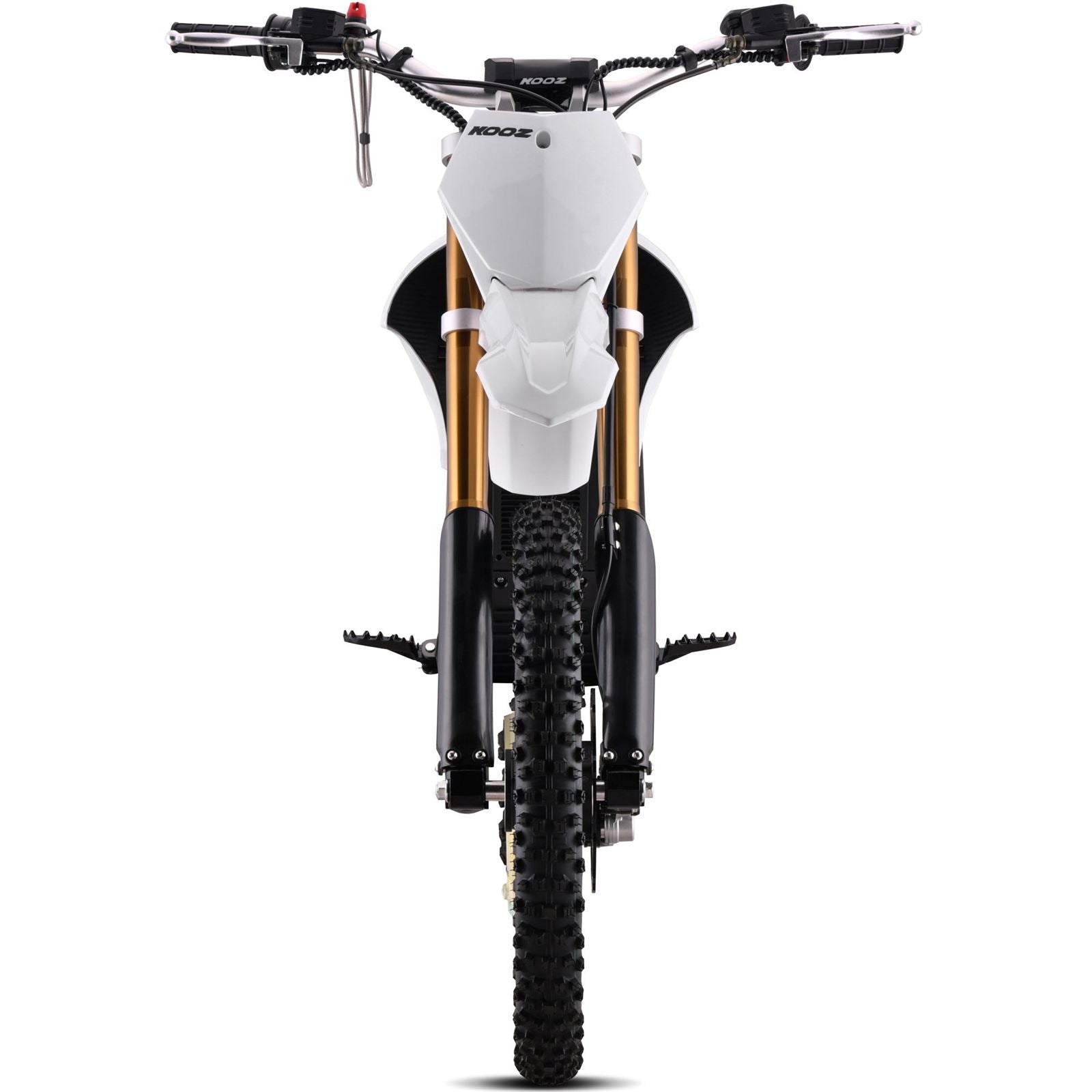 MotoTec USA 72v 8000w Pro Electric Dirt Bike 19/16 Lithium - White [MPN: MT-Dirt-Pro-8000-19-16_White]_2048725
