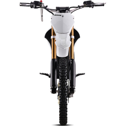 MotoTec USA 72v 8000w Pro Electric Dirt Bike 19/16 Lithium - White [MPN: MT-Dirt-Pro-8000-19-16_White]_2048725