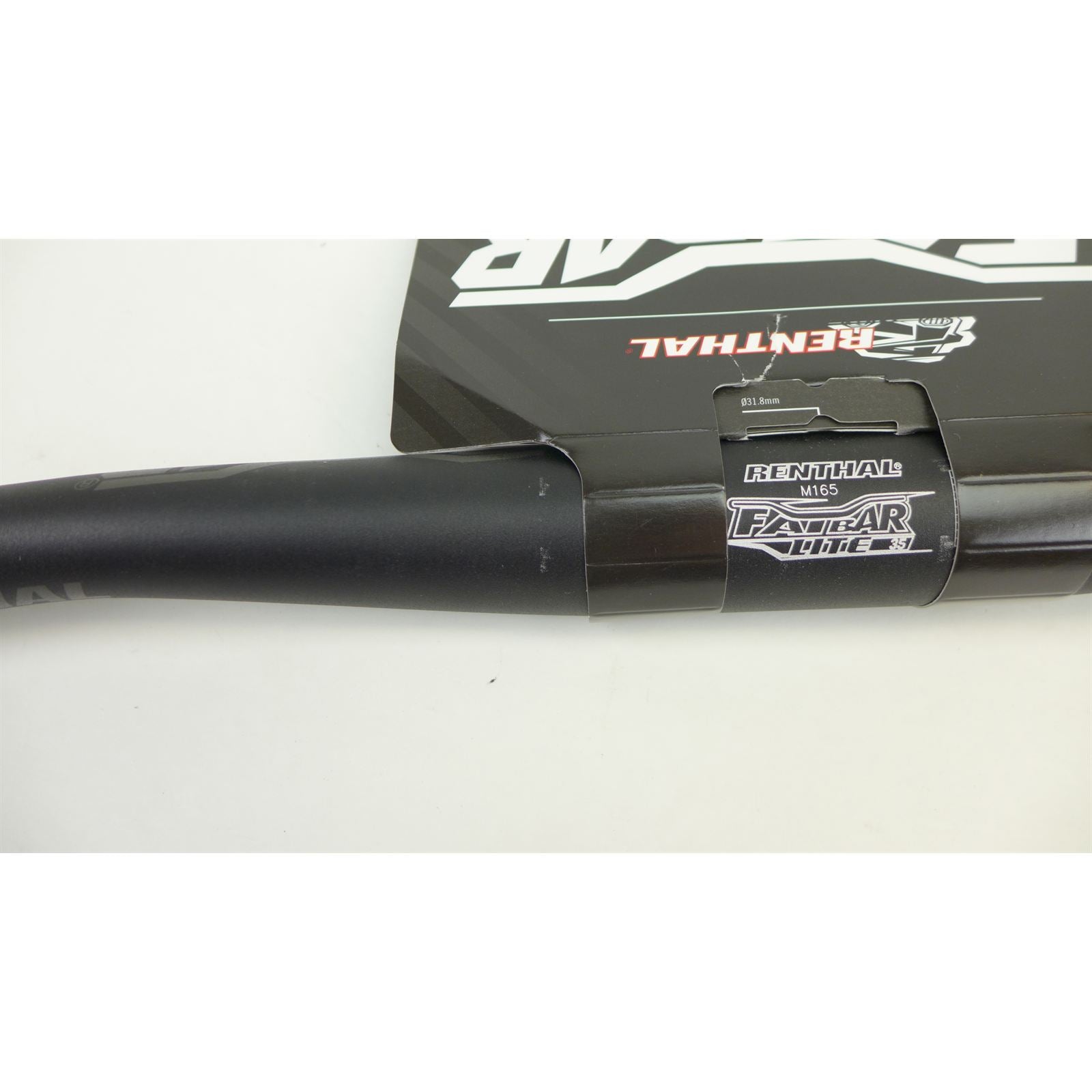 Renthal FatBar Lite 35 Handlebar 35mm - 20x760mm - Black OPEN BOX [MPN: M165-01-006-01]_2008966