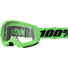 100% Strata 2 Goggles - Neon Green - Clear Lens [MPN: 50027-10027]_2055395