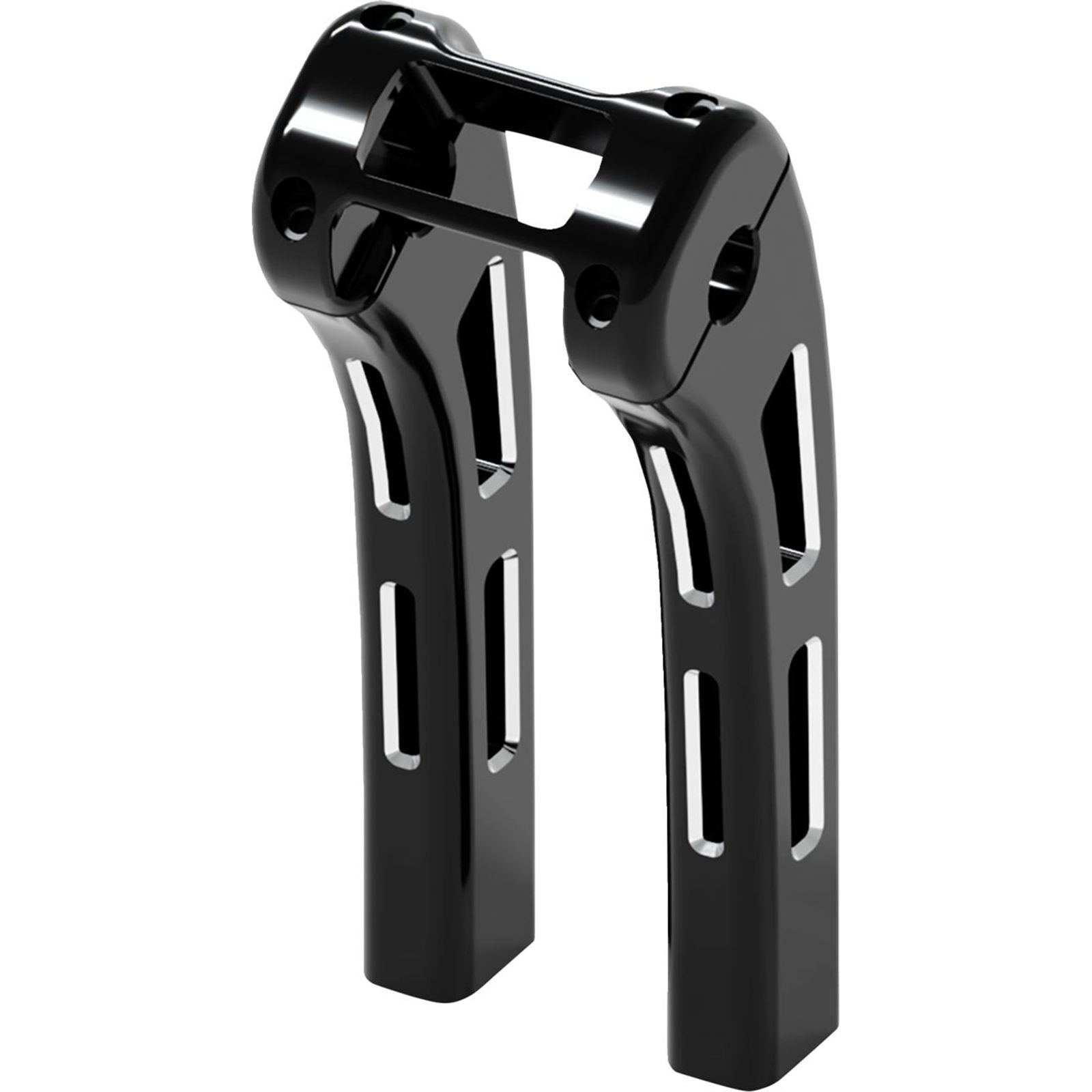 Magnum Ghost Risers - Softail Display Clamp - 10" - Black [MPN: 2R-0110]_2074180